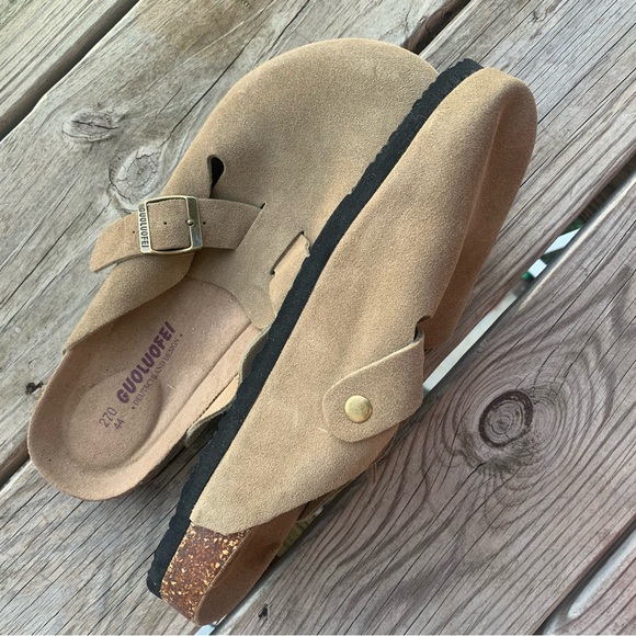 SUEDE CLOGS - Picture 4 of 5